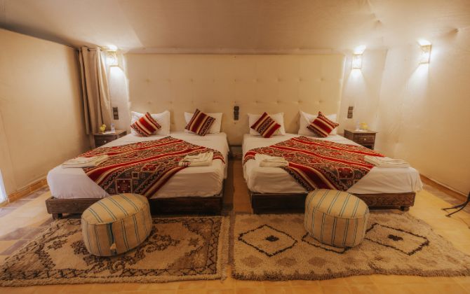 Sahara Desert Luxury Camp Tents