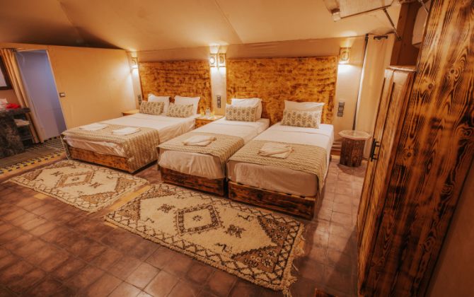 Sahara Desert Luxury Camp Tents